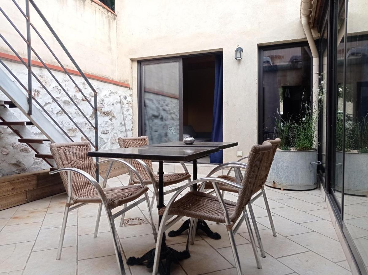 Maison De Charme Avec Patio Et Terrasse De Toit Estagel Ngoại thất bức ảnh